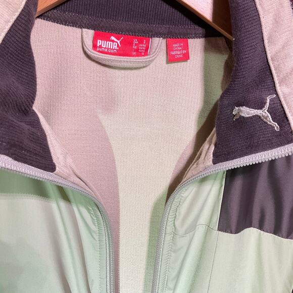 Puma Men's Windbreaker Jacket, Gray, Small - Picture 6 of 6